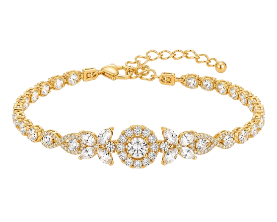 Brilliant Round Cut Tennis Bracelet