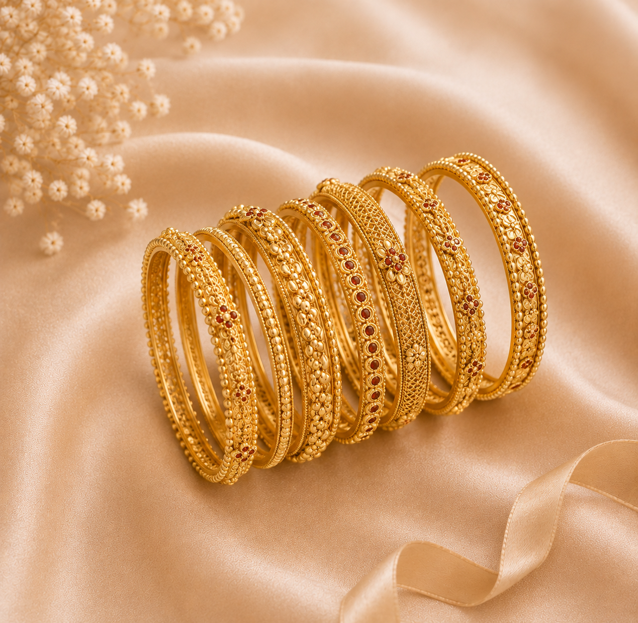 Sparkling Party Wear Designer Bangles