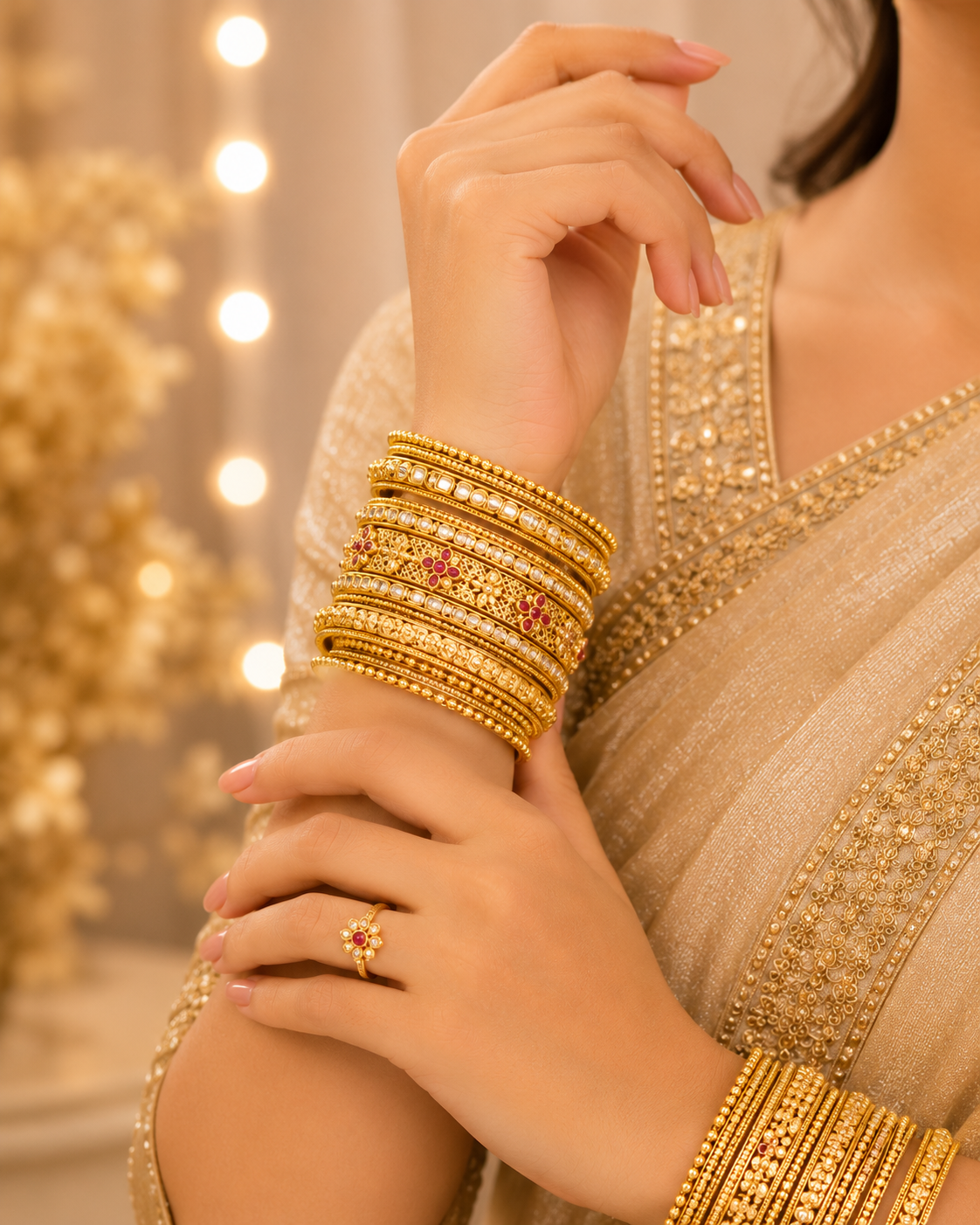 Classic Daily Wear Gold Bangles