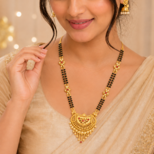 Elegant Traditional Wear Gold Mangalsutra